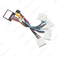 Faisceau de câblage audio pour voiture avec boîtier Canbus pour Renault Arkana Clio Duster, adaptable pour installation stéréo CD/DVD 16 broches (pièce de rechange)