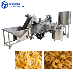 Convoyeur industriel, grande machine à frire les morceaux de poulet, les arachides et les poisson-frites, machine à friture continue - Product Image 2