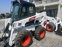 Chargeuse compacte Bobcat S630 d'occasion, moteur Kubota, charge nominale de 1,04 tonne, poids de la machine de 3,496 tonnes