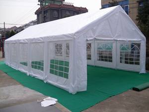 Tente de réception quatre saisons en acier galvanisé avec protection UV en PE 6x10m 2000-3000mm, imperméable, cinq pièces, blanche, pour événements - Product Image 4