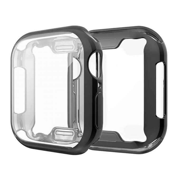 Мягкий силиконовый ударопрочный защитный чехол из ТПУ для apple watch series 5 4 3 2 1