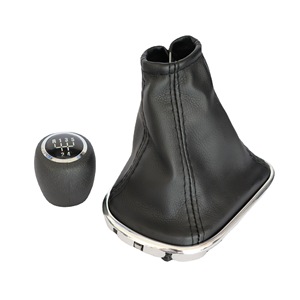 Car Gear <b>Shift</b> <b>Knob</b> Leather Manual Transmission Cover For Chevrolet Cruze - Product Image 5
