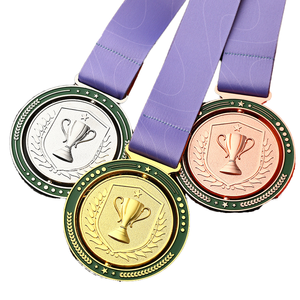 Medallas Metálicas 3D de Lujo Personalizadas de Alta Calidad, Chapadas en Aleación de Zinc, Insignias Reflectantes, Forma Personalizada, Tiempo de Entrega de Muestra de 7 Días - Product Image 3