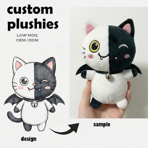 Fabricant de jouets en peluche personnalisés, faible MOQ, badges tête de personnage mignonnes en forme de bois de cerf, cadeaux pour adhérents de passe annuelle du <span class=keywords><strong>zoo</strong></span>, poupées humaines en peluche personnalisées - Product Image 3