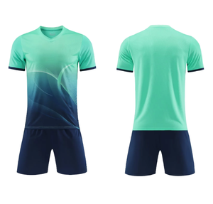 Pengiriman Gratis Jersey Sepak Bola Retro Kualitas Tinggi Buatan Thailand oleh Produsen, Set Sepak Bola Cepat Kering dan Bernapas - Product Image 5