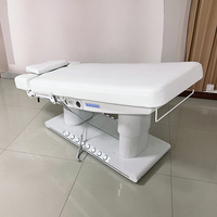 Meilleur Lit de Massage Portable Réglable, Table de Massage Intelligente Professionnelle Chauffée en Mousse à Mémoire de Forme pour Salon de SPA