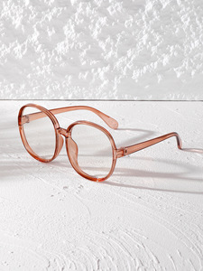 Lunettes de soleil rondes tendance pour femmes et hommes, style streetwear, café, bureau, mode quotidienne, lunettes anti-lumière bleue Sunnyouth - Product Image 1