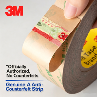 Ruban de transfert thermofusible ultra-fin 3M 467MP, 0,05 mm, transparent, double face, étanche, résistant aux hautes températures, pour plaques signalétiques métalliques, 55 m