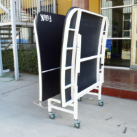 Table d'entraînement de football intérieur/extérieur pliable mobile pour sports et divertissements