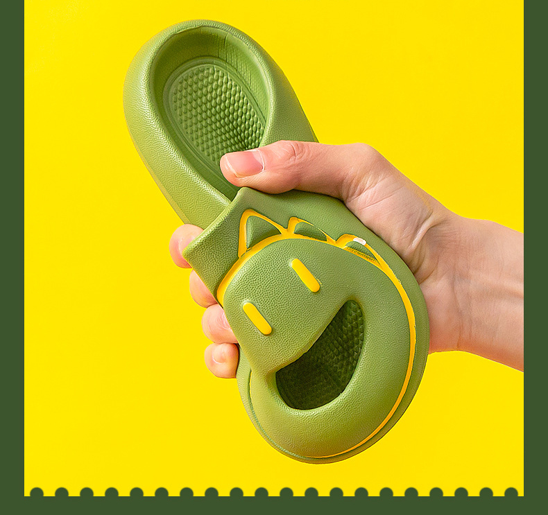 Boys Girls House Slides EVA Thick Sole Indoor Flip-flops Little Children's Cartoon Summer Slippers