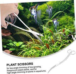 Gunting alat pembersih tanaman akuatik, gunting penjepit Stainless Steel gunting rumput air besar - Product Image 4