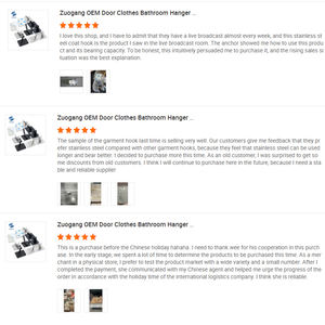 <span class=keywords><strong>Porte</strong></span>-<span class=keywords><strong>manteau</strong></span> <span class=keywords><strong>mural</strong></span> en alliage d'aluminium Zuogang avec 2 crochets, support de rangement écologique pour vêtements - Product Image 2