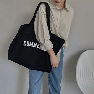 Eco-Friendly Customized Logo Customized Color Reusable <b>Medium</b> Casual Shopping Tote <b>Bag</b> Natural Cotton Canvas <b>Bags</b> - Product Image 6