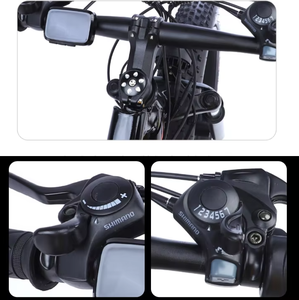 Vélo Électrique Fat Bike 250W 26*4.0 avec Fourche à Suspension en Acier et Freins à Disque 36V, Pédalage Ordinaire, Idéal Sports d'<span class=keywords><strong>Hiver</strong></span> et Neige - Grande Vente - Product Image 2