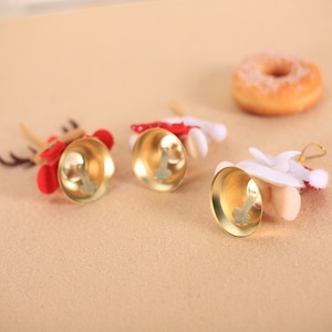 <span class=keywords><strong>Adornos</strong></span> de Peluche Navideños con Campana y Patrón a Cuadros <span class=keywords><strong>para</strong></span> Decoración de Árboles, Decoración Festiva <span class=keywords><strong>para</strong></span> el Hogar, Idea de Regalo - Product Image 3