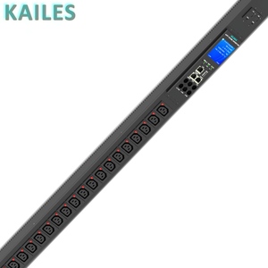 ИБП KAILES (KLS) серии K55 ZB, 32А, однофазный, с 21C13+3C19 (розетки с защитой от перенапряжения) + 2*20А 1P автоматические выключатели, 24 порта - Product Image 4