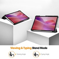 Étui personnalisé à motif pour Lenovo Tab One 8,7 pouces, étui intelligent magnétique en cuir à trois volets pour Lenovo Tab K9