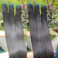 Lots de Cheveux Humains Vietnamiens Vierge Remy Double Drawn 10A 12A 100% Bruts Non Traités Lisses Comme des Baguettes