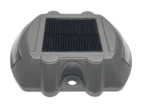 Lumière de sécurité routière solaire durable à LED pour pavé, modèle LS-05, 20T, étanche IP68, clignotante et fixe, intégrée au sol
