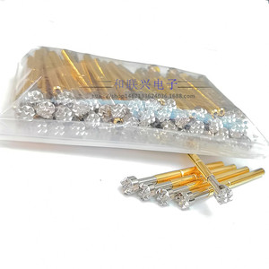 Sonda de prueba P156 H con cabeza de estrella de 9 garras y pin de resorte de 2.36mm para pruebas de fijación - Product Image 2