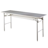 Table de conférence moderne à prix d'usine, avec structure métallique, modulaire, détachable et pliable, idéale pour la formation