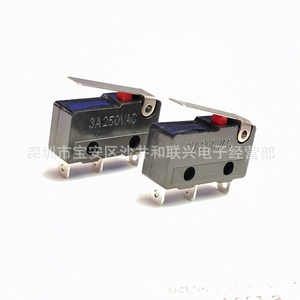 Micro-interrupteur KW11-3Z-2 3A 250VAC SPST à usage industriel avec levier - Product Image 4