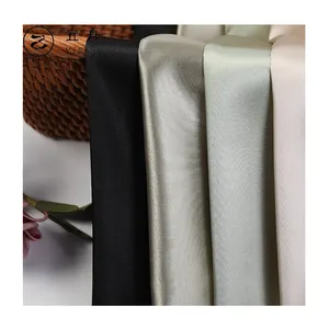 Streç saten büküm kumaş parlak yumuşak 50D * 75D ipeksi cilası 97% polyester % 3% Spandex moda kumaş veya baskı