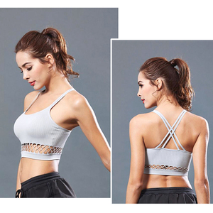 remise forme Brassière gym fitness soutien-gorge sport de sport en cours d'exécution gilet femmes yoga respirant soutien-gorge - Product Image 1