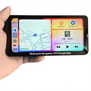 Top Sales A-600 Android <b>Motorcycle</b> Helmet Navigator OEM 6.3" Touch Screen Wireless Android Auto Carplay 4G GPS Beidou 4K HD - Product Image 1