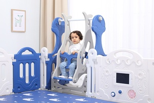 Nuevo diseño Casa de la seguridad en el patio de los niños de plástico bebé jugar cerca de <span class=keywords><strong>parque</strong></span> - Product Image 2