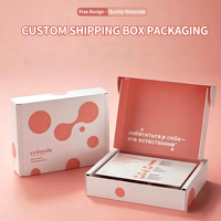 Boîte d'emballage personnalisée recyclable pour chaussettes, options de couleur, impression de logo simple/double face, production en gros