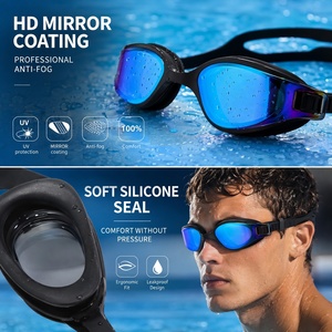 <span class=keywords><strong>Gafas</strong></span> <span class=keywords><strong>de</strong></span> Natación para Adultos XIALE Profesionales con <span class=keywords><strong>Espejo</strong></span>, Antivaho, Protección UV y Silicona a Prueba <span class=keywords><strong>de</strong></span> Fugas - Product Image 2