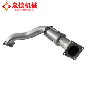 Tuyau d'échappement BMW 328i avec sortie d'échappement 51Q 1-22124033-0 compatible avec les camions mélangeurs et pompes Isuzu, en acier inoxydable - Product Image 4