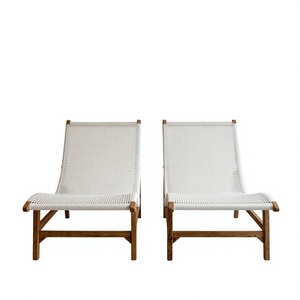 Chaise longue d'extérieur en teck, chaise longue de piscine, chaise longue de jardin, mobilier de resort, hôtel, villa, fabricant de meubles en Indonésie - Product Image 3