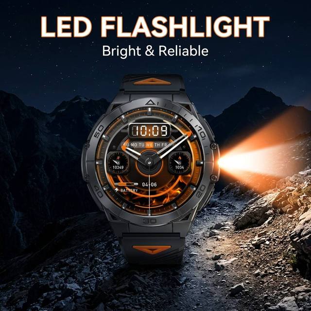 CACGO K71 Amoled Smart Watch 3ATM Waterproof  600amh 1.6inch  Realtek8773EWE-VP Factory Hot Sales Smartwatch Android IOS