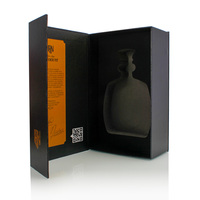 Cajas Rígidas de Kraft con Logotipo Personalizado, Grabado en Relieve y Estampado en Caliente, Cierre Magnético para Botellas de Whisky y Vodka, MOQ Bajo, Popular