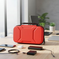 Sac de transport pour joueur de jeux vidéo en EVA, personnalisé avec logo, étanche, antichoc et anti-poussière