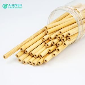Customized Logo Acceptable Biodegradable <strong>Bamboo</strong> <strong>Straw</strong> Disposable <strong>Bamboo</strong> <strong>Straws</strong> - Product Image 3
