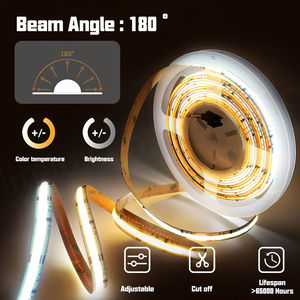 Bande lumineuse LED intelligente à effet d'eau courante, capteur de mouvement, éclairage d'escalier, 360-720 LED, lumière de ligne LED COB découpable - Product Image 4