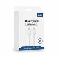 Câble de charge rapide USB-C Type-C 1m 3A en gros de l'usine Cantell, conducteur en cuivre pur, PVC TPE pour appareil photo, ordinateur, Android