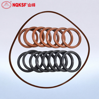 Cincin Segel NBR X Seal Ring Quad Ring FKM Segel Empat Lob untuk Pompa Hidrolik, Silinder Pneumatik, Katup, dan Poros Berputar