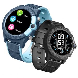 Montre connectée pour enfants 4G D36, écran rond de 1,28 pouce, GPS+WIFI+LBS, appels vidéo HD, bouton SOS, étanche, montre connectée 4G 2025 - Product Image 3