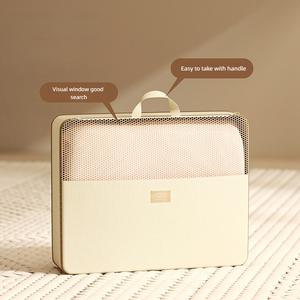 Bolsas de Almacenamiento Tipo Cubo Bensheeting para el Hogar, Juego de Bolsas de Compresión de Tela Antipolvo, Capacidad de 10-20L, Estilo Japonés para Ropa y Ropa de Cama - Product Image 3