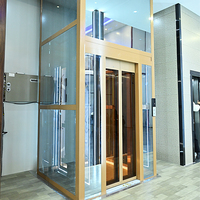 Ascenseur hydraulique électrique compact et pratique pour une personne, adapté aux villas et résidences à 1, 2, 3, 4 ou 5 étages.