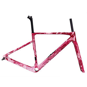 Cadre <span class=keywords><strong>de</strong></span> vélo <span class=keywords><strong>de</strong></span> gravier en carbone SUNREMO T800, frein à disque, patte <span class=keywords><strong>de</strong></span> dérailleur UDH, 700x50C, filetage T47, BB, cadre <span class=keywords><strong>de</strong></span> vélo <span class=keywords><strong>de</strong></span> <span class=keywords><strong>route</strong></span> en carbone d'endurance - Product Image 6