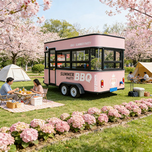 Camión de Comida Eléctrico, Remolque de Comida, Personalizado para Fiestas, Festivales y Grandes Actividades de Catering al Aire Libre - Product Image 1