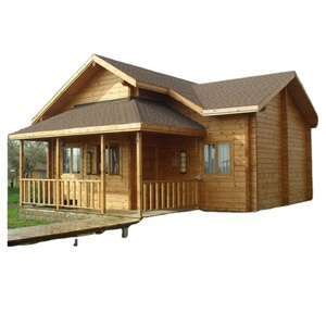 Low cost Cabin Wooden Prefab Log House Cottage Chinese Factory KPL-010