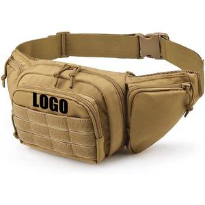 멀티 포켓 전술 피트니스 허벅지 가방 대용량 가슴 가방 남자 야외 스포츠 러너 조깅을위한 스포츠 지갑 패니 패킷 - Product Image 3