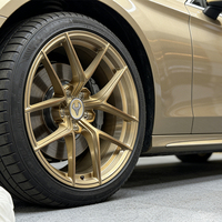 GRAYFOX Jantes forgées sur mesure Bronze Multi-rayons 5x120 5x112 5x114.3 17-19 pouces pour Mercedes Benz Classe G W464 AMG G63 G500
