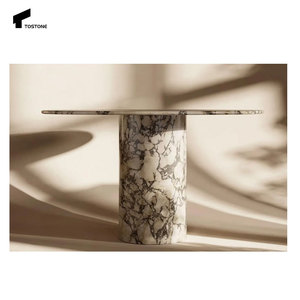 Tostone thanh lịch đánh bóng calacatta Viola đá Vòng đá cẩm thạch bảng cho biệt thự căn hộ nhà phòng khách văn phòng trang trí - Product Image 2